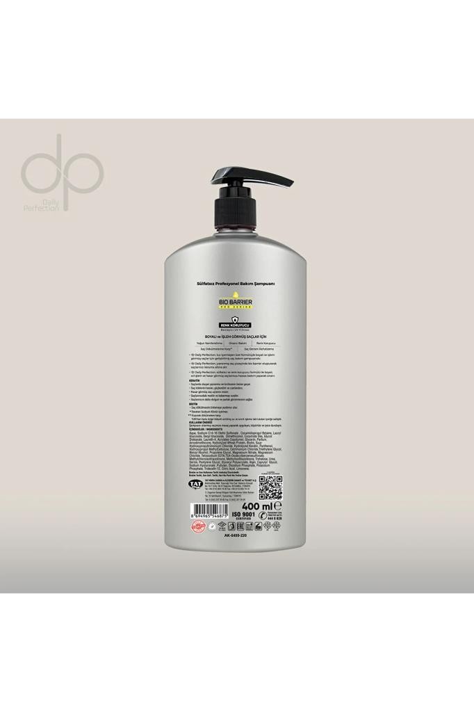 Dp Daily Perfection Bio Barrier Şampuan Renk Koruyucu 400 ml 