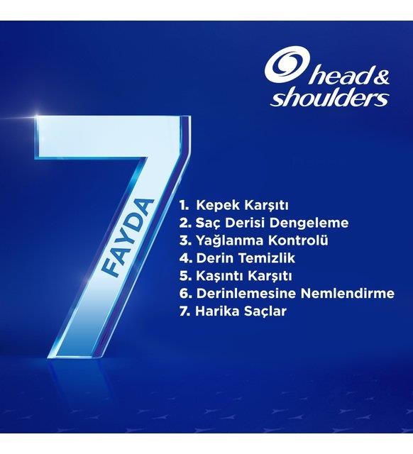 Head&Shoulders 7 Fayda 1 Arada Multi Action Şampuan 360 ml
