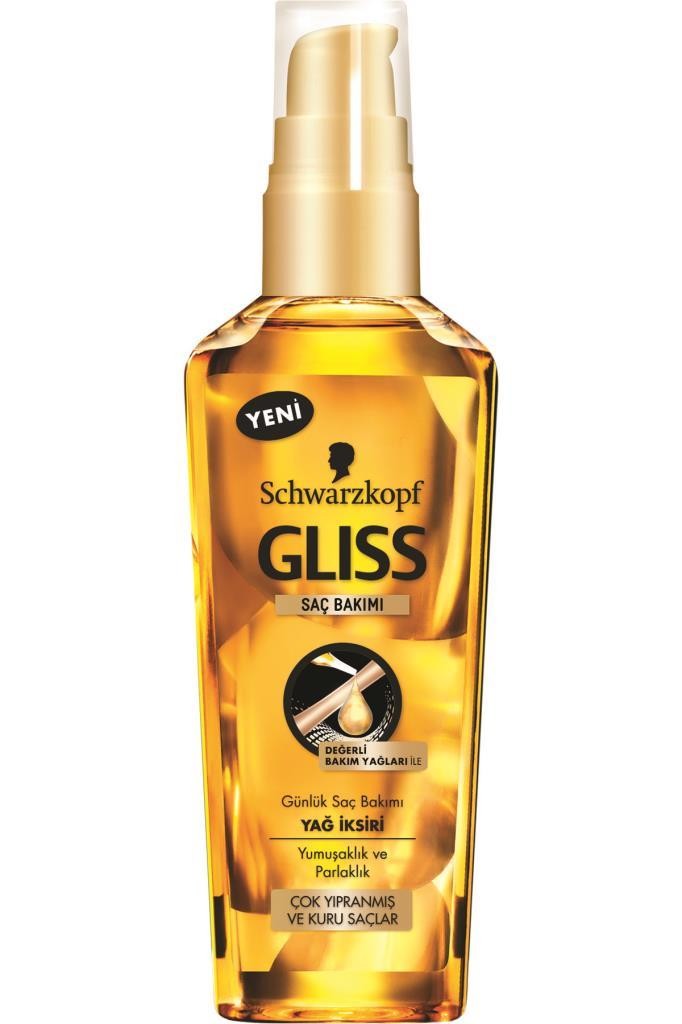 Gliss Daily Oil-Elixir Çok Yıpranmış ve Kuru Saçlar İçin Yağ İksiri 75 ml