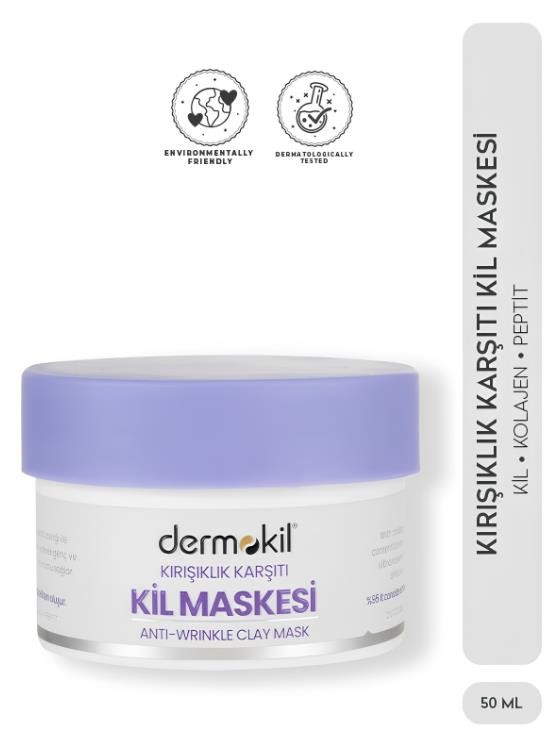 Dermokil Kırışıklık Karşıtı Kil Maskesi 