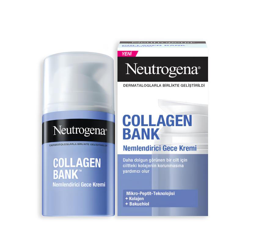 Neutrogena Collagen Bank Nemlendirici Gece Kremi 50 ml
