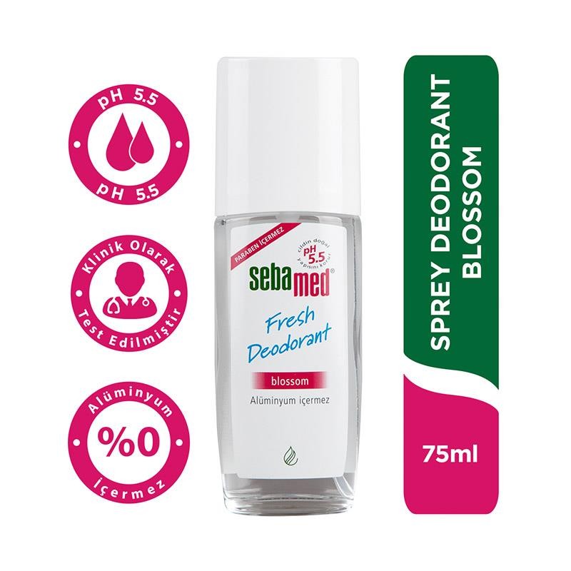 Sebamed Blossom Fresh Kadın Sprey Deodorant 75 ml