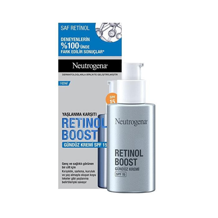 Neutrogena Retinol Boost Yaşlanma Karşıtı Gündüz Kremi SPF15 50 ml