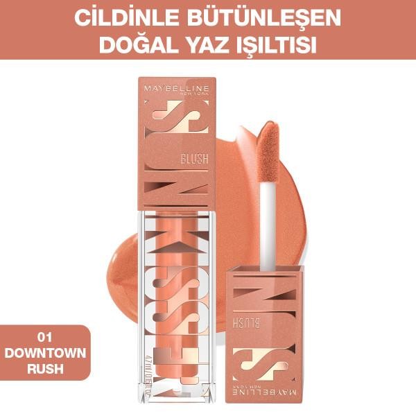 Maybelline New York Sunkisser Likit Allık - 01 Downtown Rush 