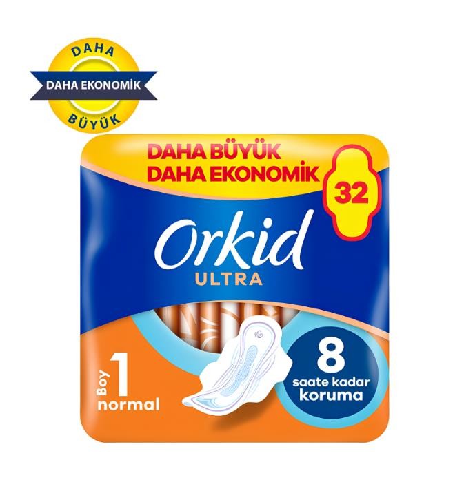 Orkid Ultra Ekstra Dörtlü Paket Normal 32'li