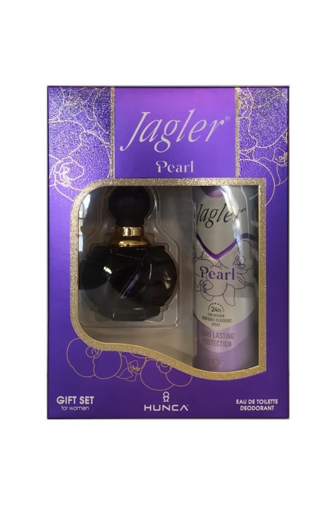 Jagler Pearl Kadın Parfüm Seti Edt 60 ml + Deodorant 150 ml 