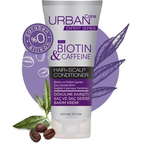 Urban Care Expert Series Biotin & Caffeine Dökülme Karşıtı Saç ve Saç Derisi Bakım Kremi 200 ml