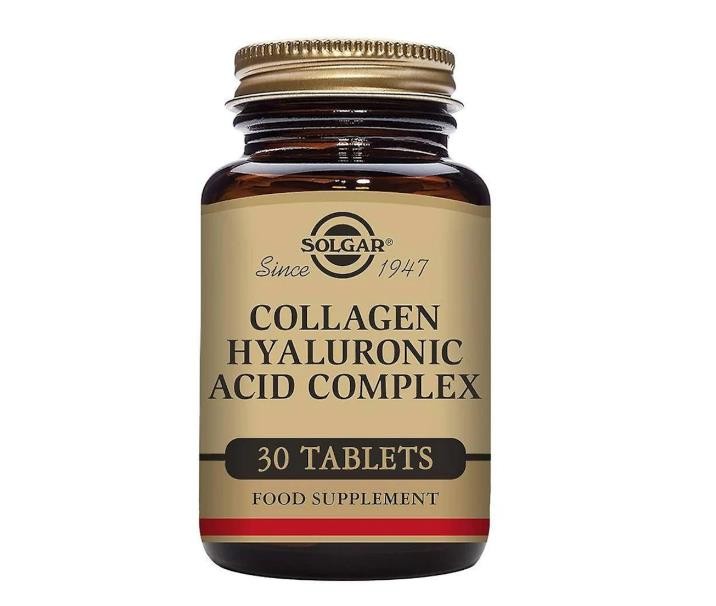 Solgar Hyaluronic Acid Collagen Complex 120mg 30 Tablet