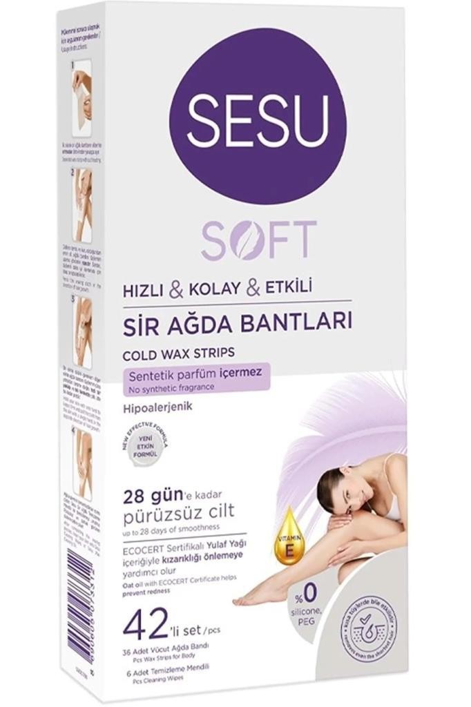 Sesu Soft Sir Ağda Bandı 42'li