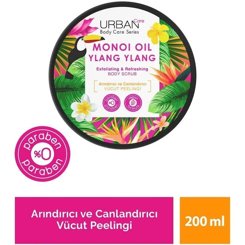 Urban Care Monoi Oil & Ylang Ylang Arındırıcı ve Canlandırıcı Vücut Peelingi 200 ml