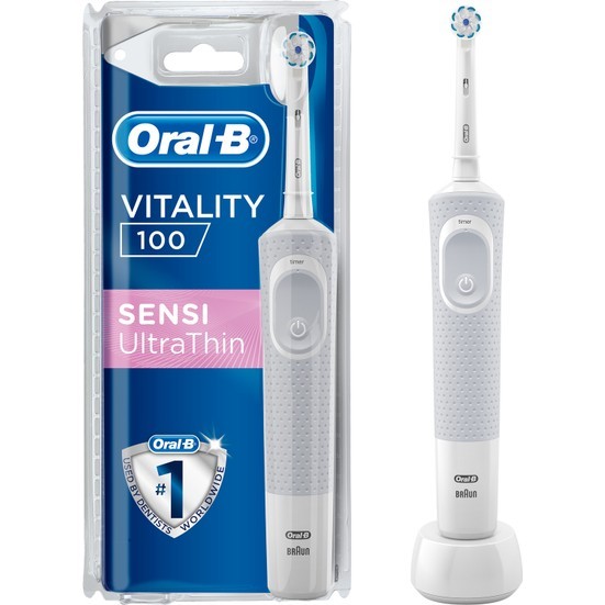 Oral-B Vitality 100 Sensi UltraThin Şarj Edilebilir Diş Fırçası