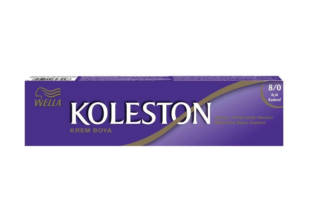 Koleston Krem Tüp Saç Boyası - 8.0 Açık Kumral