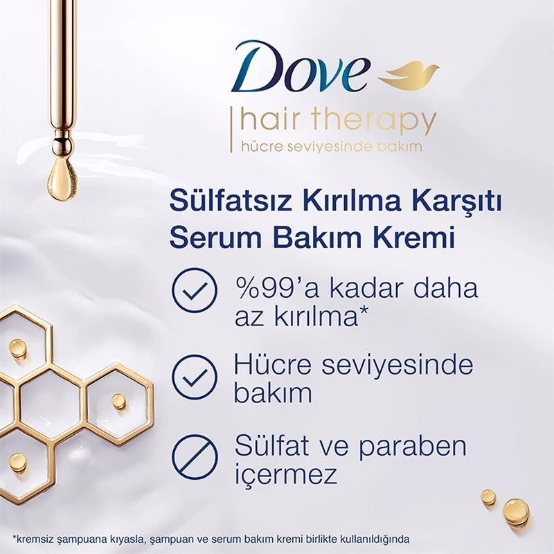 Dove Hair Therapy Breakage Remedy Sülfatsız Saç Kremi 170 ml