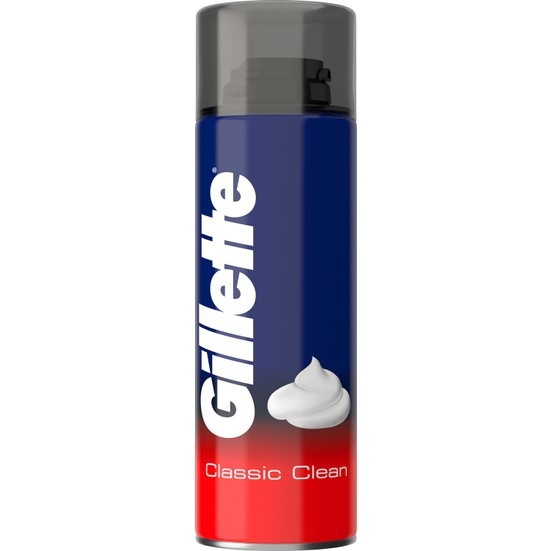 Gillette Tıraş Köpüğü (Normal Ciltler İçin) 200 ml