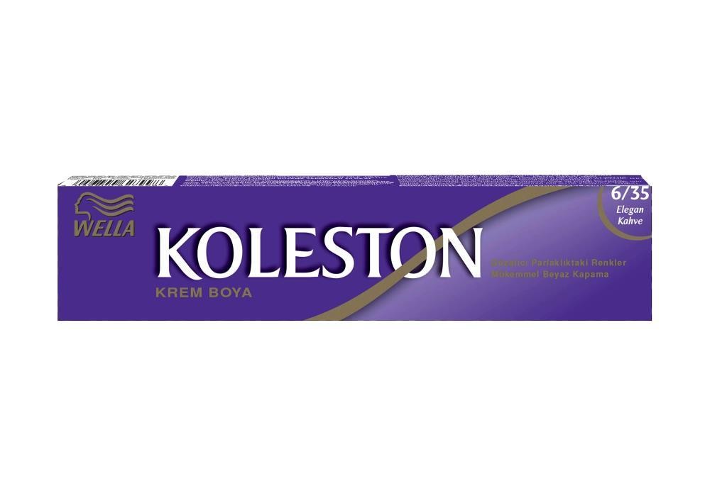Koleston Krem Tüp Saç Boyası - 6.35 Elegan Kahve