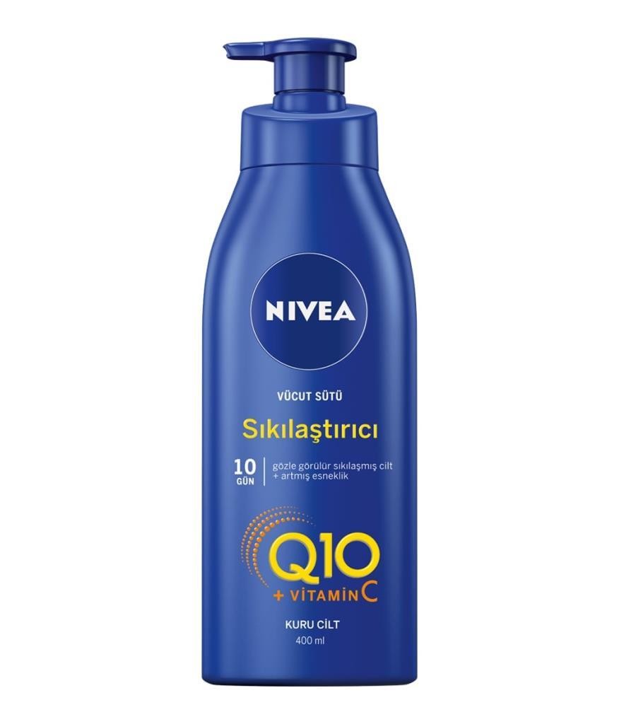 Nivea Q10 + Vitamin C Kuru Cilt için Sıkılaştırıcı Vücut Sütü 400 ml