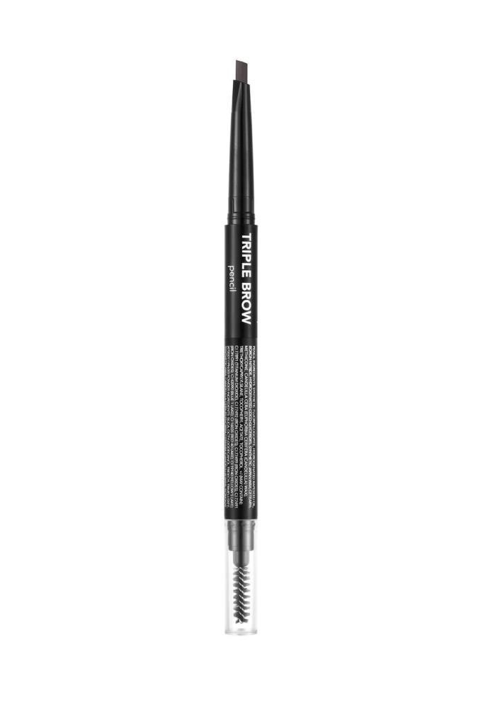 Flormar Triple Brow 3'ü 1 Arada Kremsi Dokulu Kaş Makyaj Kalemi - 001 Brunette 