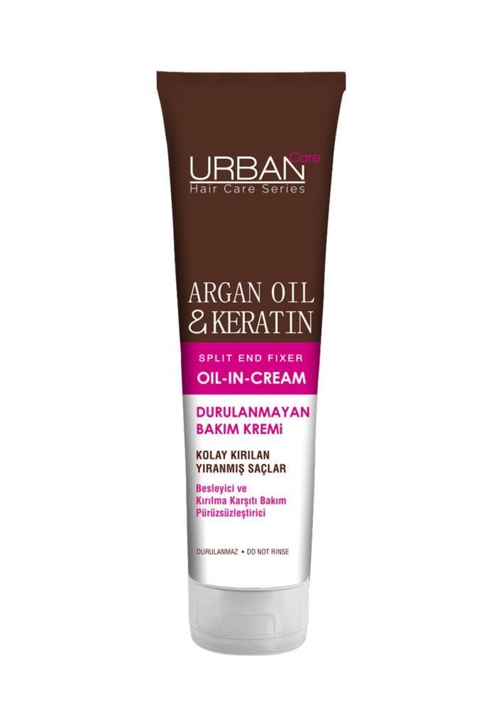 Urban Care Argan Oil & Keratin Durulanmayan Bakım Kremi 150 ml