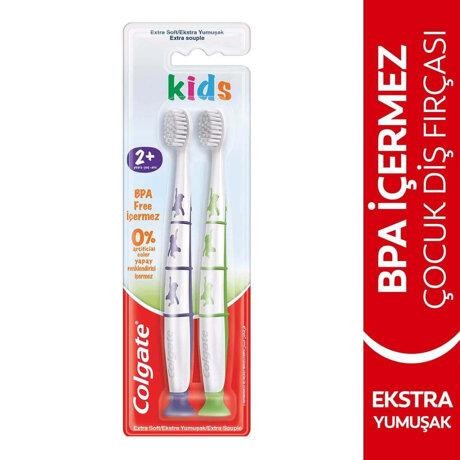 Colgate Kids Çocuk Diş Fırçası 1+1 Ekstra Yumuşak