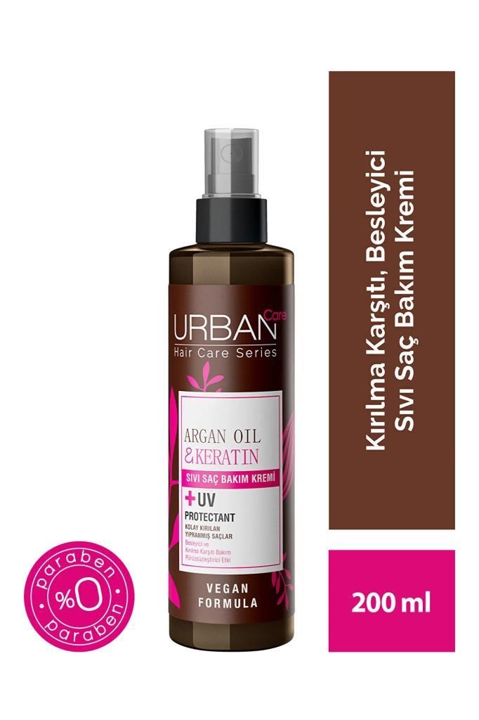 Urban Care Argan Yağı & Keratin Sıvı Saç Bakım Kremi 200 ml 