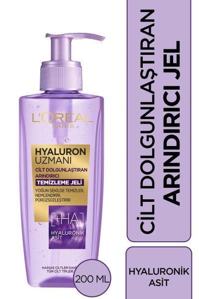 L’Oréal Paris Hyaluron Uzmanı Cilt Dolgunlaştıran Arındırıcı Temizleme Jeli 200 ml