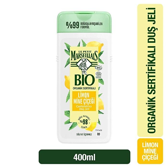 Le Petit Marseillais Bio Organik Sertifikalı Limon Mine Çiçeği Duş Jeli 400 ml