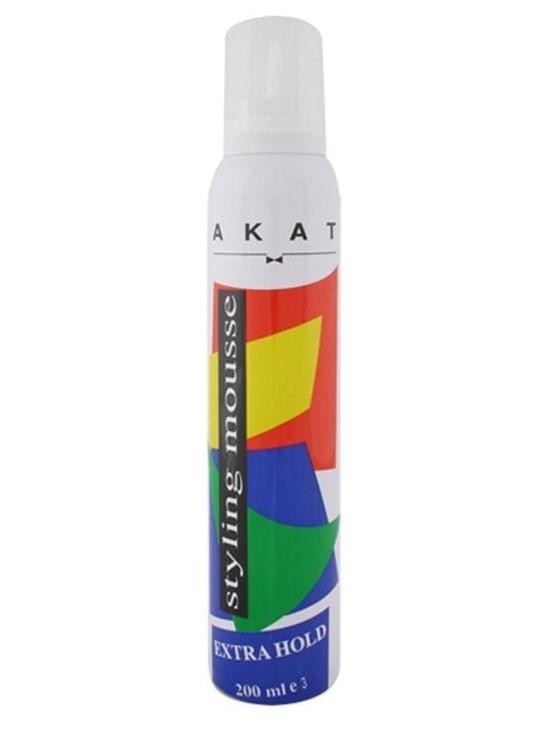 Akat Styling Mousse Extra Hold Saç Köpüğü 200 ml