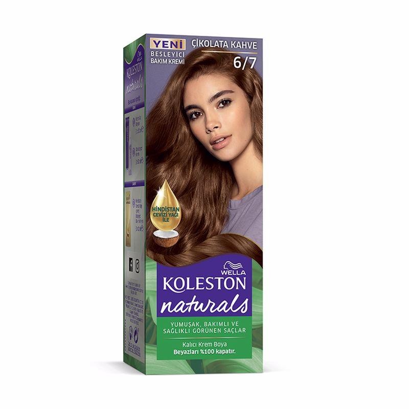 Koleston Naturals Kalıcı Krem Saç Boyası - 6.7 Çikolata Kahve