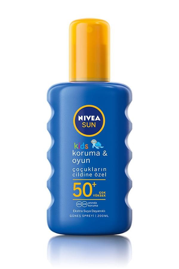 Nivea Sun Kids Koruma & Oyun Spf 50+ Güneş Spreyi 200 ml