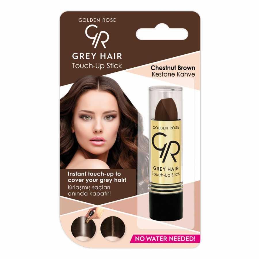 Golden Rose Grey Hair Touch Up Beyaz Saç Kapatıcı Stick - Kestane Kahve