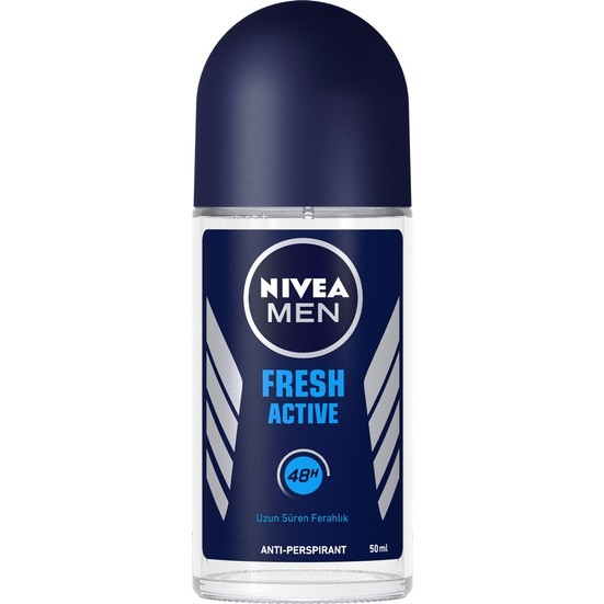 Nivea Men Fresh Active Erkek Roll On 50 ml