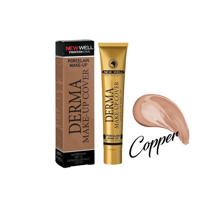 Newwell Derma Make-Up Cover Porselen Makyaj Kapatıcı Fondöten Copper