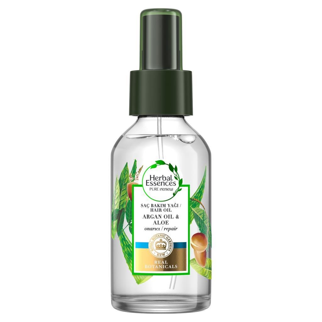 Herbal Essences Argan Yağı & Aloe Onarıcı Saç Bakım Yağı 100 ml