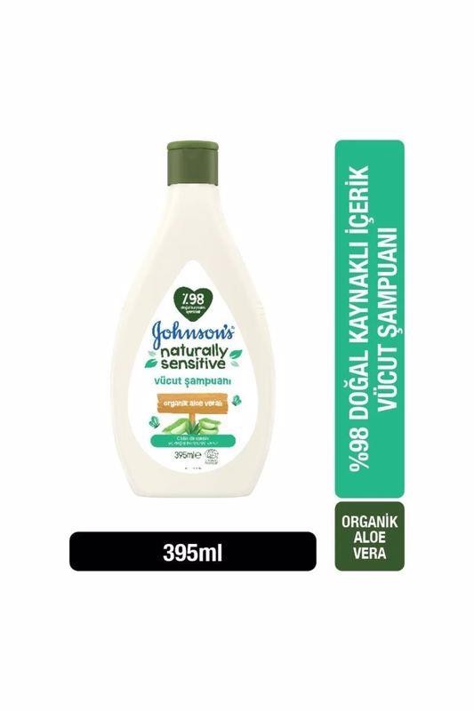 Johnson's Naturally Sensitive Bebek Vücut Şampunı 395 ml