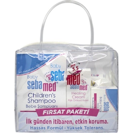 Sebamed Baby Çantalı Bebek Bakım Seti