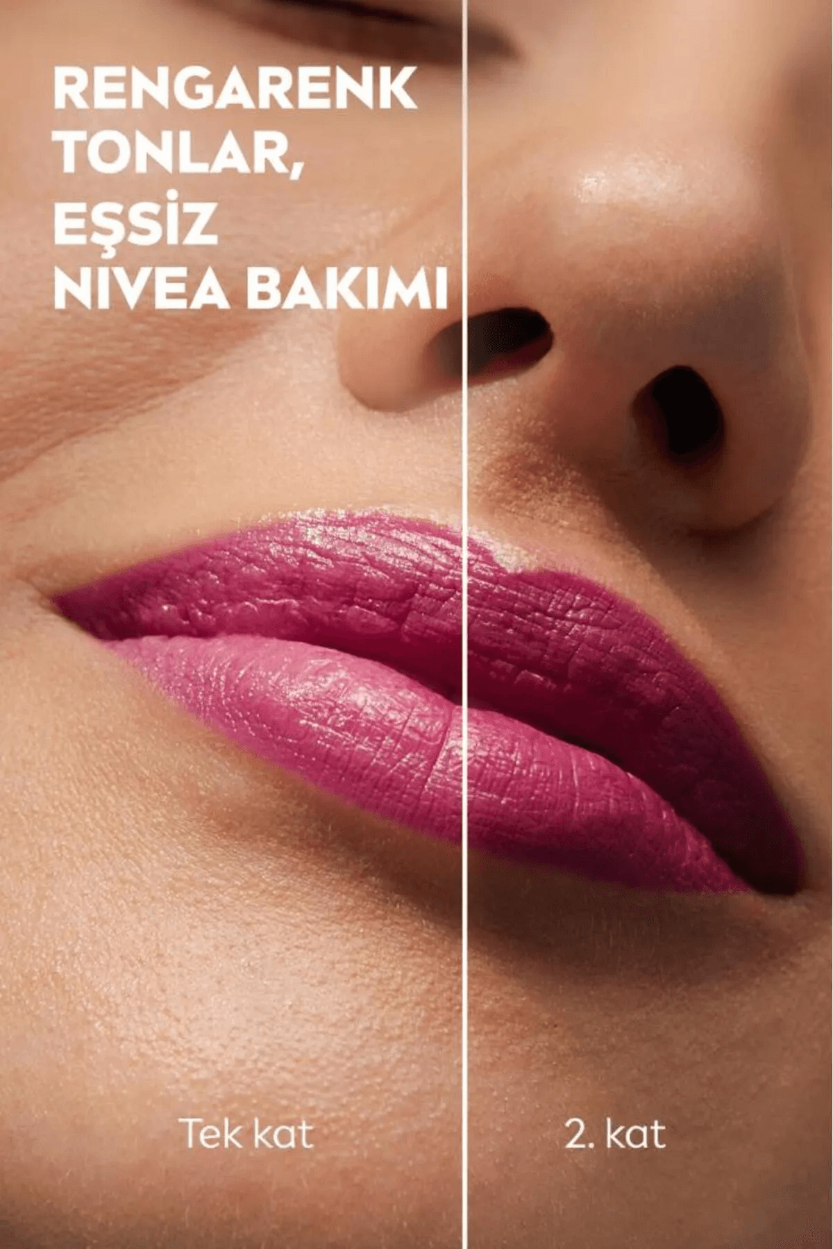 NIVEA Renkli Dudak Bakım Kremi Pembe 4,8gr