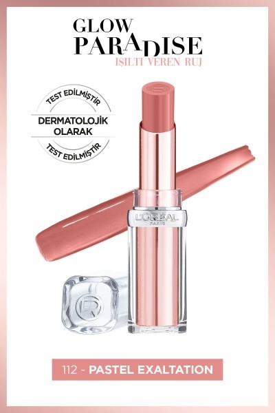 L'Oréal Paris Glow Paradise Balm In Lipstick Işıltı Veren Ruj - 112 Pastel Exaltation 