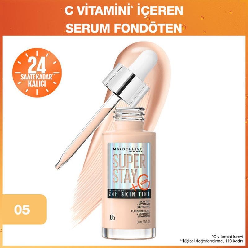 Maybelline Stay Skin Tint New York Super Fondöten - 05