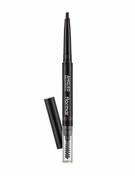 Flormar Angled Brow Pencil Kaş Kalemi ve Fırçası - 04 Dark Brown