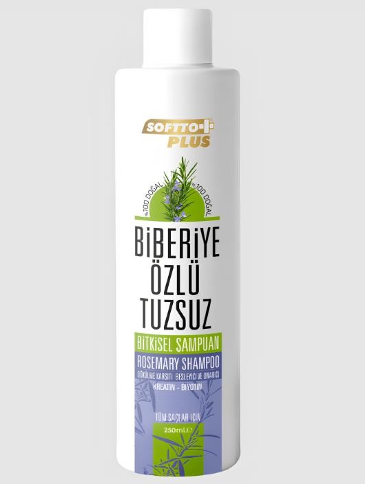 Softto Plus Biberiye Özlü Tuzsuz Şampuan 250 ml