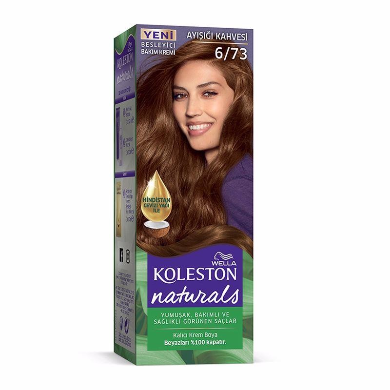 Koleston Naturals Kalıcı Krem Saç Boyası - 6.73 Ayışığı Kahvesi