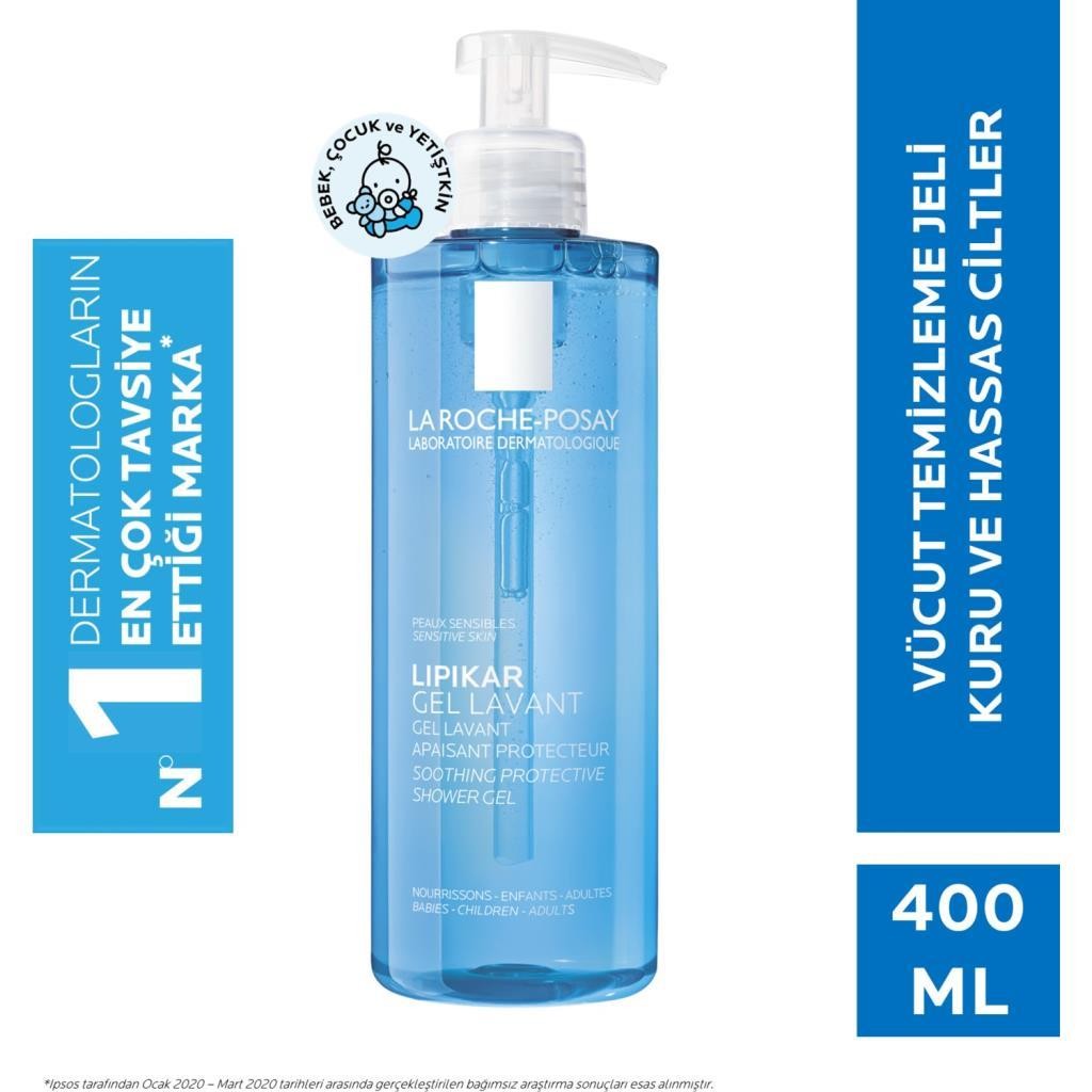 La Roche-Posay Lipikar Gel Lavant Temizleme Jeli 400 ml