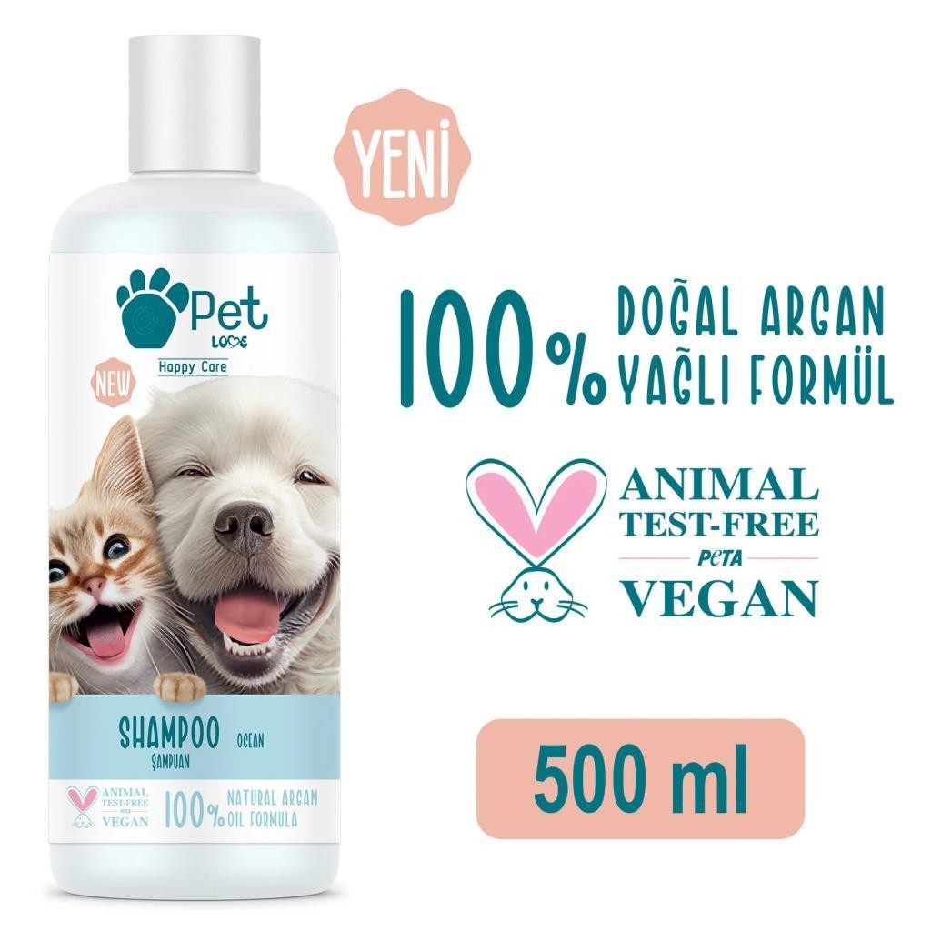 Pet Love Evcil Hayvan Şampuanı Okyanus 500 ml
