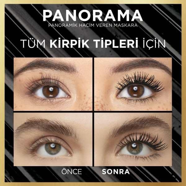 L'Oréal Paris Panorama Hacim Veren Maskara - Siyah