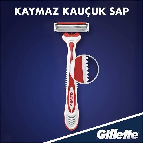 Gillette Blue3 8'li Milli Takım Özel Paketi Tıraş Bıçağı