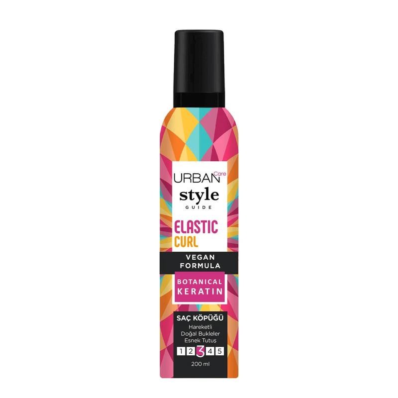 Urban Care Style Guide Elastic Curl Saç Köpüğü Esnek Tutuş 200 ml