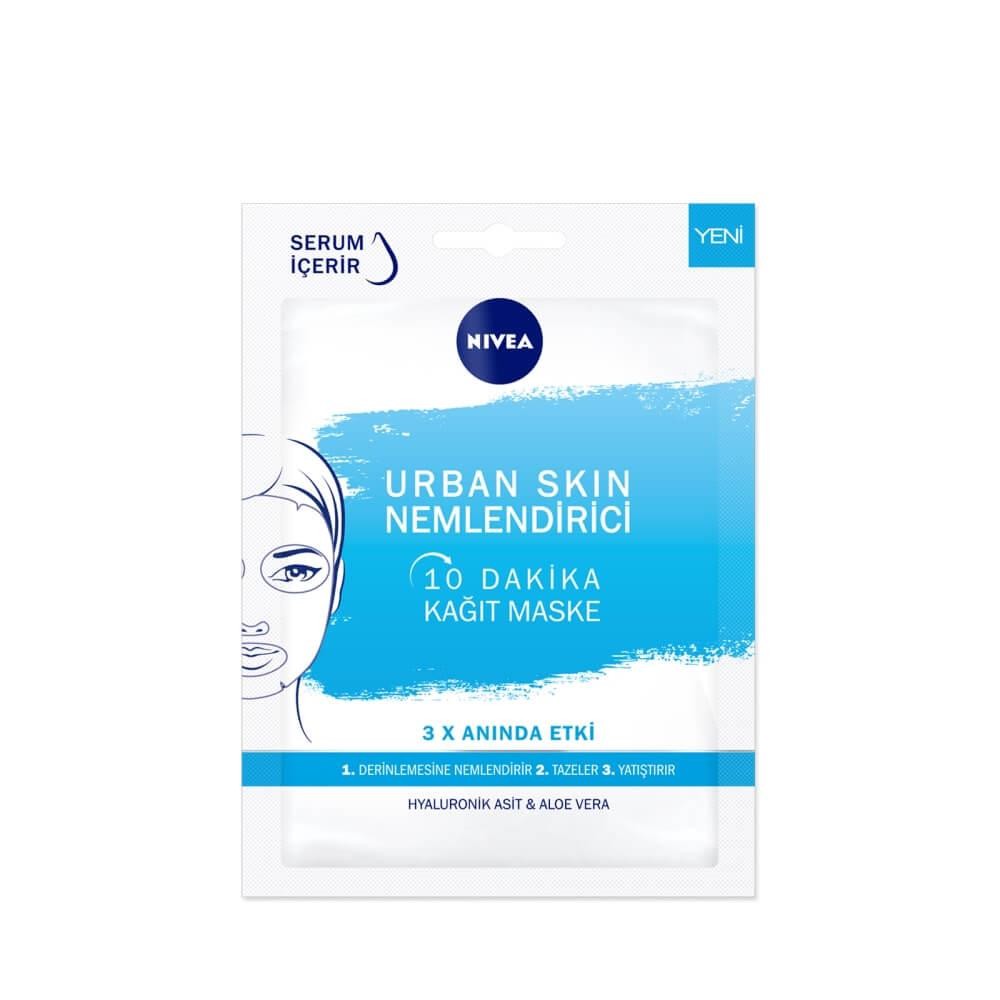 Nivea Urban Skin Nemlendirici 10 Dakika Kağıt Maske 1 Adet
