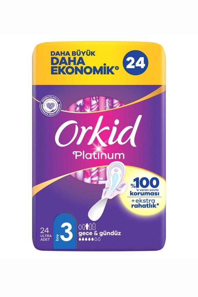 Orkid Platinum Hijyenik Ped 24 Adet 