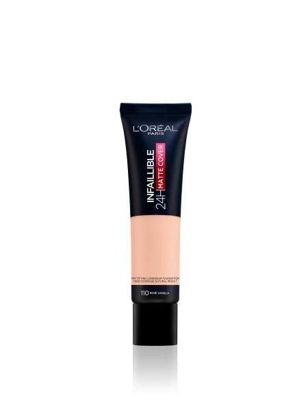 L'Oréal Paris Infaillible 24H Matte Cover Yüksek Kapatıcı Fondöten - 110 Rose Vanilla