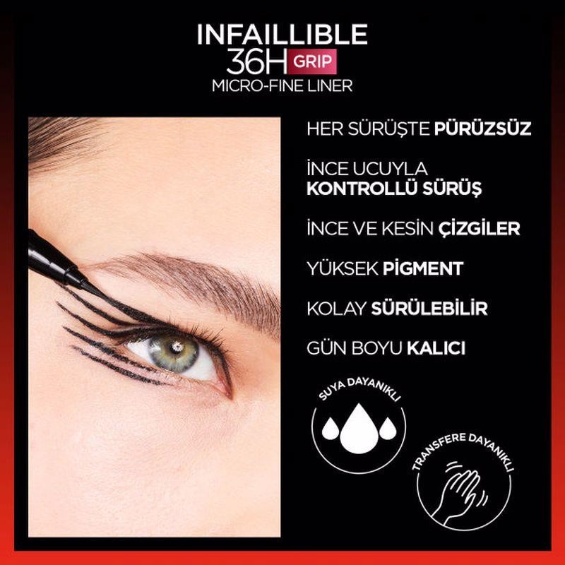 L'Oréal Paris Infaillible 36H Grip Micro Fine Eyeliner 03 Ancient Rose